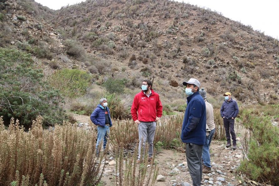 En Mincha Norte regantes proyectan un tranque de acopio en la Quebrada Atalcura