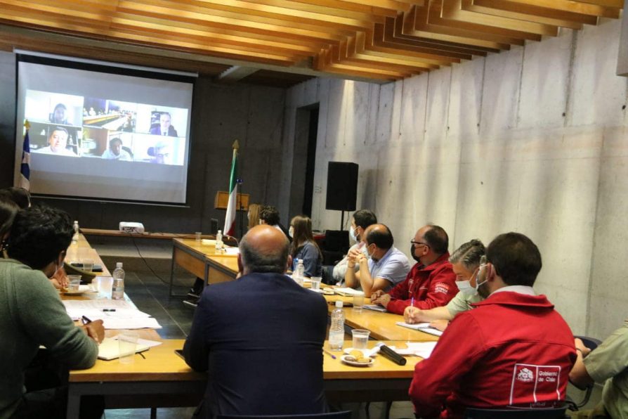 En Salamanca se desarrolló una nueva versión de la mesa de seguridad provincial de Choapa