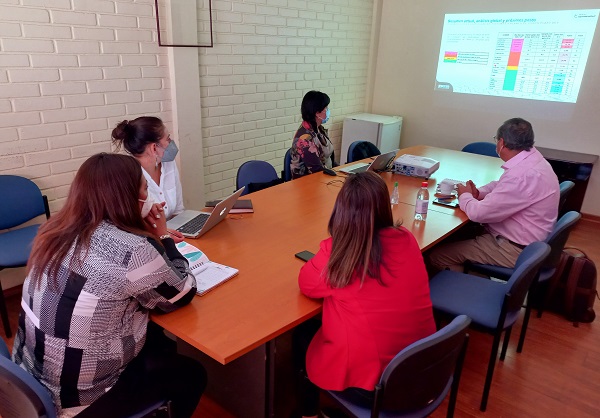 Aguas del Valle presenta informe hídrico a Jefa Provincial con fuerte llamado a cuidar el vital elemento