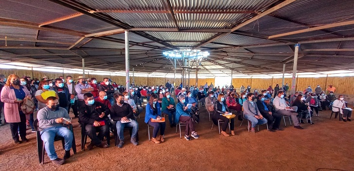 En Sector de Cañas uno realizan reunión por crisis hídrica