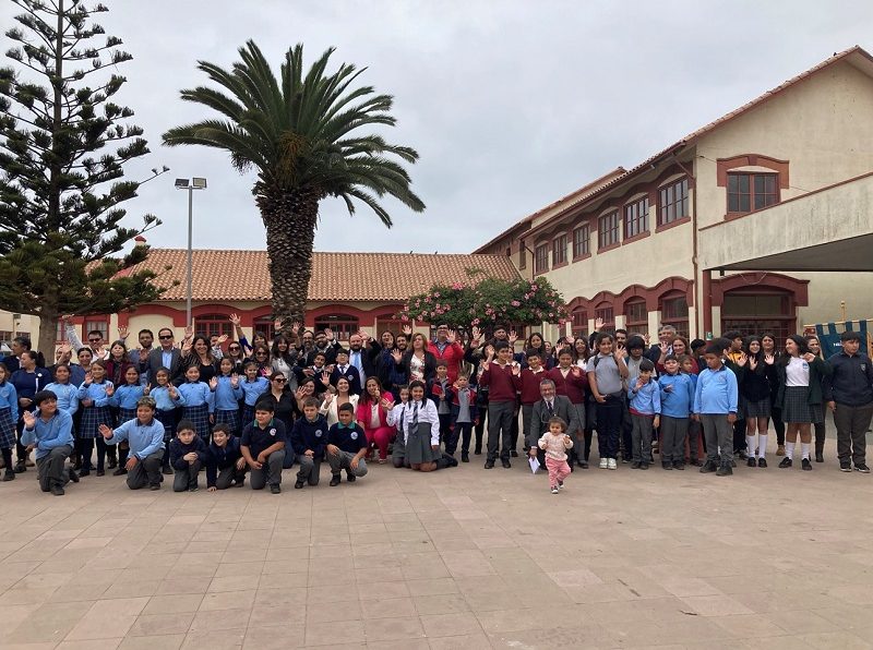 <strong>En Colegio Diego de Almagro de Los Vilos se realiza ceremonia regional de inicio de año escolar</strong>