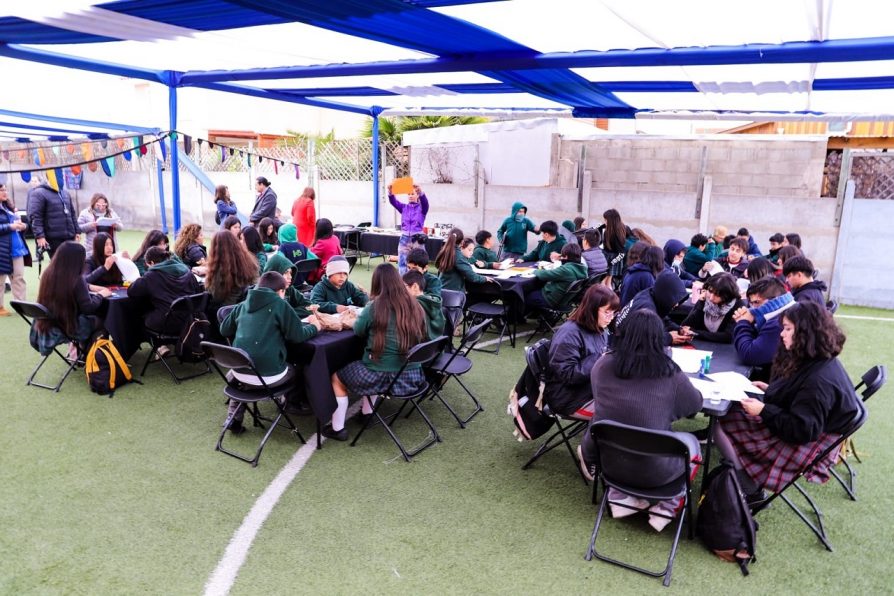 Promueven la lectura, escritura y comunicación en estudiantes de la Provincia de Choapa