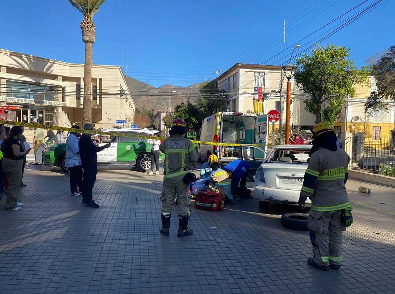 Autoridades realizan llamado a peatones y conductores al autocuidado y responsabilidad con motivo de inicio de festividades patrias