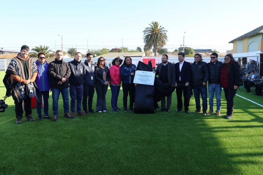 Comunidad vileña ya cuenta con refaccionado y moderno estadio para sus prácticas deportivas  