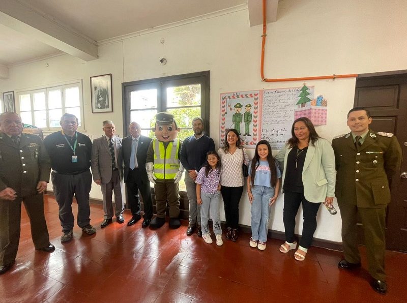 Estudiante de Salamanca obtiene tercer lugar nacional en concurso “Feliz Navidad Carabineros”