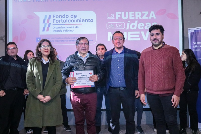 En Salamanca se premió a las 13 organizaciones de la provincia de Choapa que resultaron ganadoras del Fondo de Fortalecimiento 2024