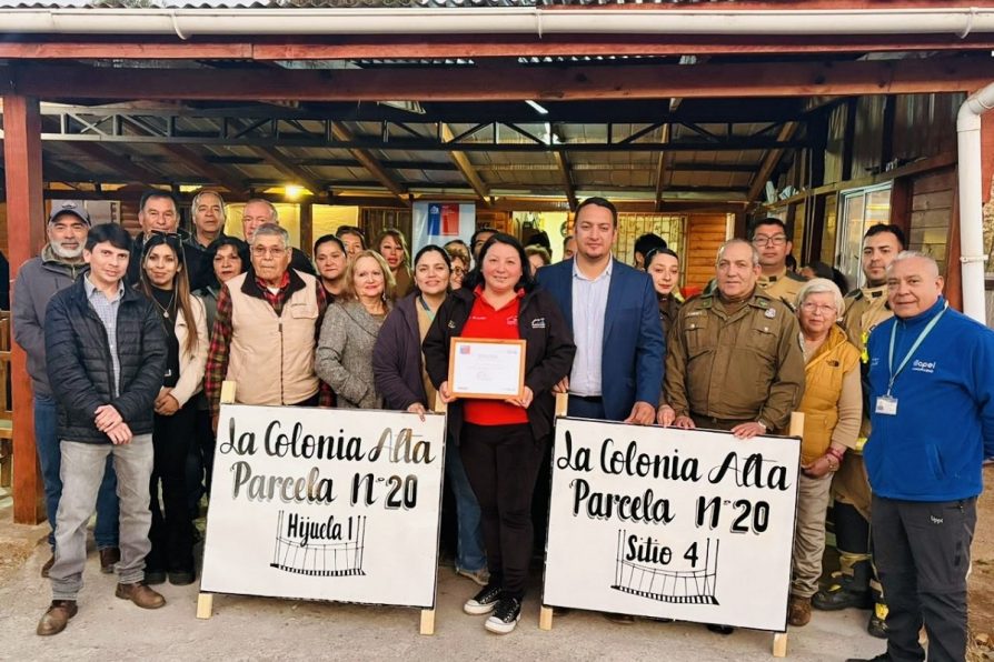 Sector de La Colonia Alta en Illapel fortalece su identidad territorial con proyecto comunitario del FOSIS