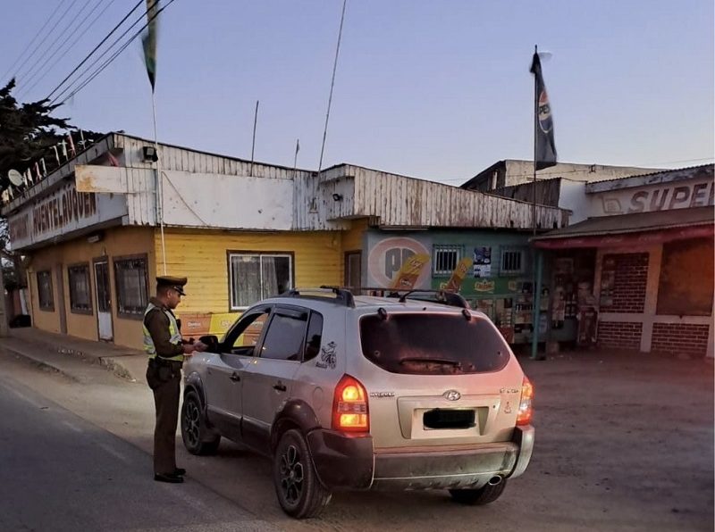 Carabineros recupera vehículo con encargo por robo durante servicio focalizado en Choapa