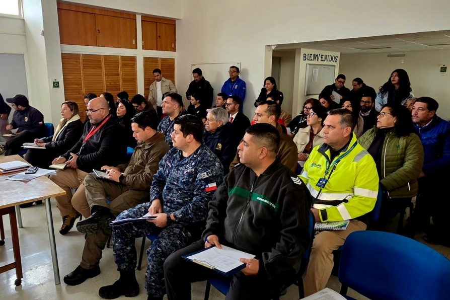 Delegación Presidencial Provincial de Choapa lidera COGRID ante sistema frontal de alta intensidad pronosticado para la zona